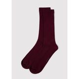 Mavi Bordo Soket Çorap 1911884-70434 - Standart
