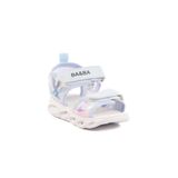 Mavi Cırtlı Işıklı Bebek Sandalet 018129 B