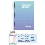 Mavi Çizgiler Günlük Planlayıcı Defter - Daily Planner - Ders Çalışma - Planlama Defteri