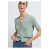 Mavi Crop Yeşil Hırka Slim Fit / Dar Kesim 1710891-71455