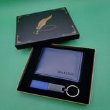 Mavi Cüzdan Anahtarlık Set Nrl-N-539