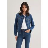 Mavi Daisy Casual Vintage Koyu Mavi Jean Ceket 1113632061