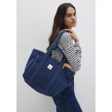 Mavi - Denim Omuz Çantası 1913105-70872 Koyu Mavi