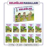 Mavi Deniz 2. Sınıf Keloğlan Masalları Hikaye Seti 10 Kitap 2024