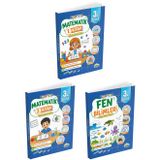Mavi Deniz 2027 3. Sınıf Keşif Yolu Matematik 1 Ve 2. Kitap + Fen Bilimleri Seti 3 Kitap Maarif Model