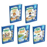 Mavi Deniz 2027 3. Sınıf Keşif Yolu Matematik + Türkçe + Hayat Bilgisi + Fen Bilimleri Temel Eğitim Seti 5 Kitap Maarif Model