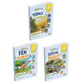 Mavi Deniz 2027 4. Sınıf Keşif Yolu Türkçe + Fen Bilimleri + Sosyal Bilgiler Seti 3 Kitap