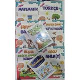 Mavi Deniz Yayınları 1.Sınıf 2.Dönem 6 lı set Maarif mdli(2026) + 2 ad 8 li (16 kitap hediye okuma denizi+tekerleme seti)