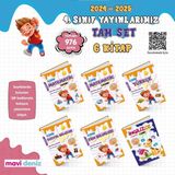 Mavi Deniz Yayınları 4. Sınıf Tam Set 2024-2025 (6 Kitap)