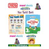 Mavi Deniz Yayınları Mavi Deniz 2025 3.Sınıf Yaz Tatil Seti 12 Kitap Okyanus 3.Sınıf Gün Gün Yaz Tatil Seti Kalemlik