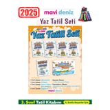 Mavi Deniz Yayınları Mavi Deniz 2025 3.Sınıf Yaz Tatil Seti 6 Kitap(Yeni Ürün) Kalemlik
