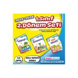 Mavi Deniz Yayınları Mavi Deniz 2026 1. Sınıf 2. Dönem Türkçe + Matematik + Oku Anlat 3 Kitap Seti Güncel Müfredat