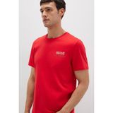 Mavi Erkek Baskılı Kısa Kollu T-Shirt M066841 Kırmızı - XL