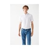 Mavi Erkek Beyaz Polo Tişört 0610807-620 - XL