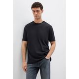 Mavi Erkek Bisiklet Yaka Basic T-Shirt M0611596 Siyah - 2XL