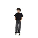 MAVİ Erkek Çocuk Jean Pantolon, Oversize Kalıp, Yüksek Bel, Mid Smoke, 7-8 Yaş