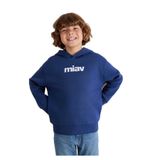 MAVİ Erkek Çocuk Kapüşonlu Sweatshirt, Koyu Saks Mavi, 4-5 Yaş