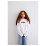 MAVİ Erkek Çocuk Sweatshirt, Beyaz, 3-4 Yaş