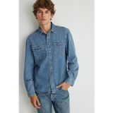 Mavi Erkek Denim Jean Gömlek M0210909 Mavi