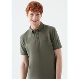 Mavi Erkek Haki Polo Tişört 063247-33198 - XS - Yeşil