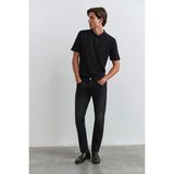Mavi Erkek Jake Lux Jean Pantolon M0042286544 Skinny Fit 38/30 Siyah Denim Kumaş ile Casual Stil - 38 / 30