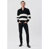 Mavi Erkek Jake Siyah Mavi Black Jean Pantolon 33/34 Normal Kesim Günlük Stil 4 Cep - 33 / 34
