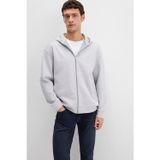 Mavi Erkek Kapüşonlu Fermuarlı Sweatshirt M0S10312 Gri