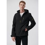 Mavi Erkek Kapüşonlu Siyah Ceket 0110264-900 - 3XL