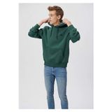 MAVİ ERKEK KAPÜŞONLU SWEATSHIRT Derin Orman Yeşili 065809-71580