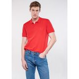 Mavi Erkek Kırmızı Polo Tişört 8804333203 - S