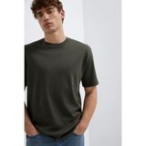 Mavi Erkek Logo Baskılı Interlok T-Shirt M0613102 Beluga - Yeşil - XL