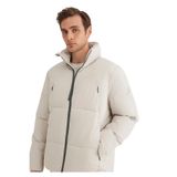 MAVİ Erkek Oversize Kaban, Ay Taşı Beji, XL