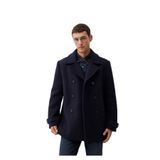 MAVİ Erkek Oversize Kaban, Gece Lacivert, S Beden S