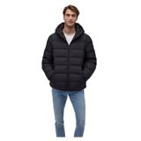 MAVİ Erkek Slim Fit Kaban, Siyah, XXL