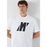 Mavi Erkek T-Shirt M0613446-620 - 2XL - Beyaz