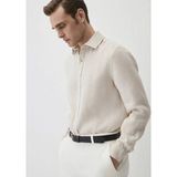 Mavi Erkek Uzun Kol Gömlek Kum Beji 0211496-70134 - XS