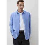 Mavi Erkek Uzun Kol Gömlek Soft Chambray 0211496-89517 - XS