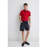 Mavi Erkek Yaka Detaylı Polo T-Shirt M062373 Kırmızı