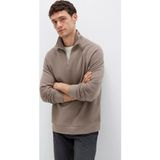 Mavi Erkek Yarı Fermuarlı Pamuklu Sweatshirt M0S10483 Fındık