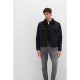 Mavi Erkek Zander Classic Denim Suni Kürklü Jean Ceket M0111214 Black - XL