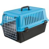 Mavi Ferplast Atlas 10 Kedi Köpek Taşıma Kafesi Hava Yolu Onaylı Kolay Temizlik ve Dayanıklılık