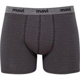 Mavi Geometrik Desenli Siyah Boxer 092083-900 Siyah-900 L