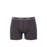 Mavi Geometrik Desenli Siyah Boxer 092083-900 Siyah-900 S