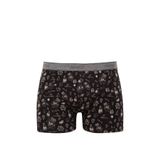 Mavi Grafik Baskılı Siyah Boxer 091719-900 Siyah-900 L