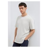 Mavi Gri Basic Tişört Loose Fit / Bol Rahat Kesim 0613466-70077