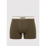 Mavi Haki Basic Boxer 092463-85543 - 2XL - Yeşil