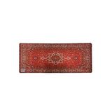 Mavi Halı Desen Baskılı Mouse Pad - Kaymaz Ve Bilek Destekli