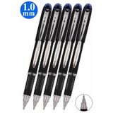 Mavi İmza Kalemi 5 Adet Uniball Jetstream 1.0 mm Pilot Kalem SX-210 Hızlı Yazı Kalemi Roller Uçlu Likit Mürekkepli