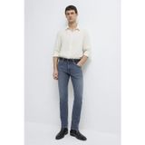 Mavi Jake Puslu Vintage Pamuklu Dar Paça Jeans Erkek Kot Pantolon 00422A2984 KOYU MAVİ