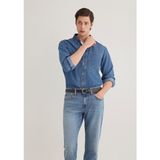 Mavi Jayden Classic Denim Indigo Mavisi Jean Gömlek 0211065-89294 - XS